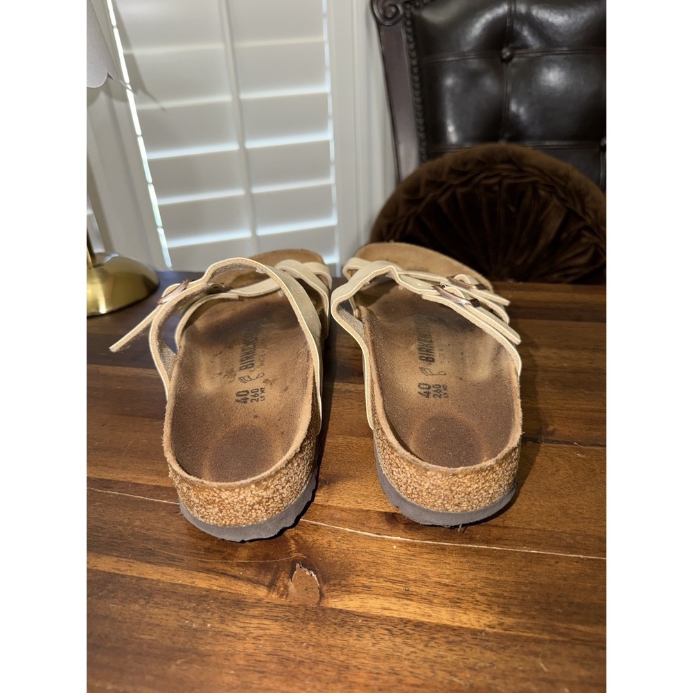 Birkenstock Mayari Pearl Sandals Buckle Strap Leather Women's Size EU 40 US 9 - Picture 9 of 10
